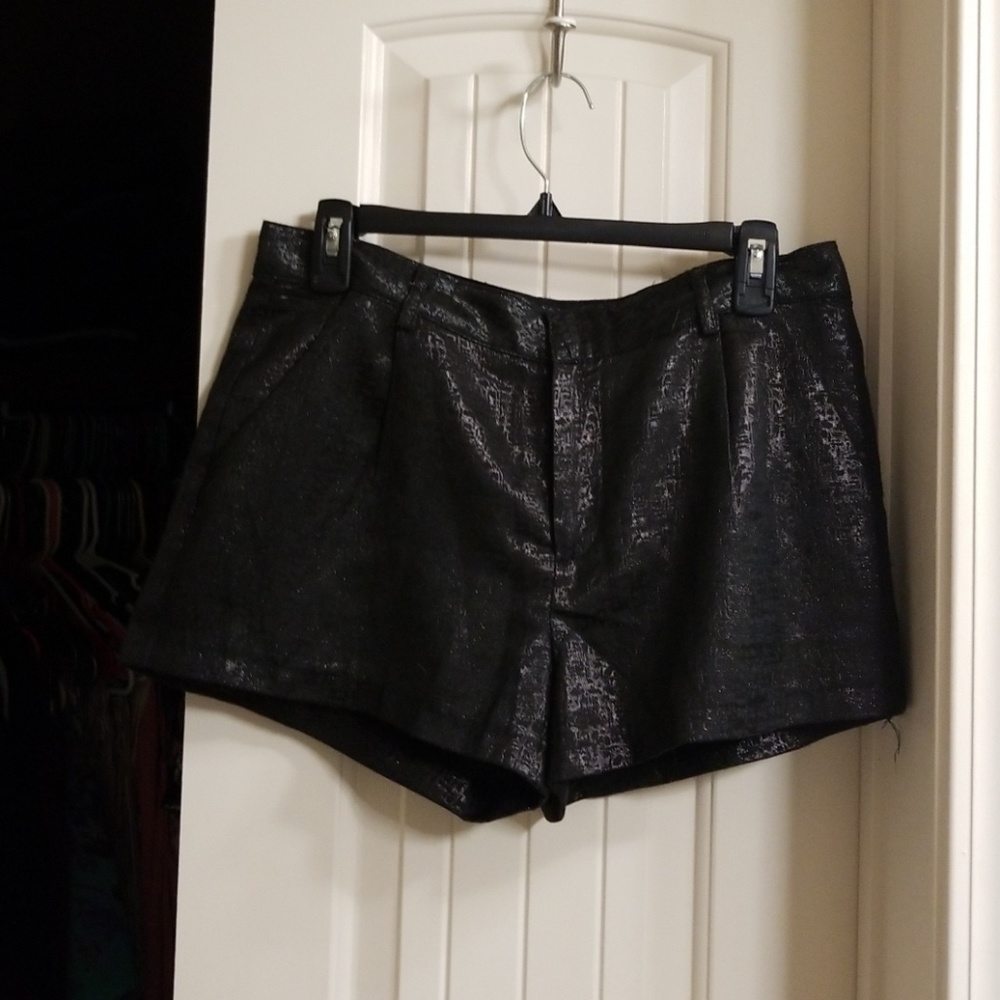 Sexy shimmery shorts
